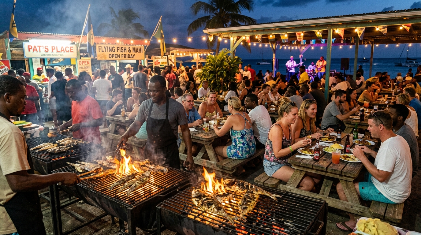 The Real Oistins Friday Night Fish Fry Guide: What to Eat, Best Stalls & What to Avoid