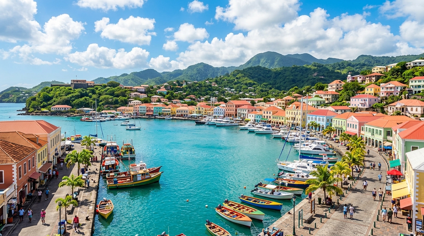 Beautiful scenery in Curaçao